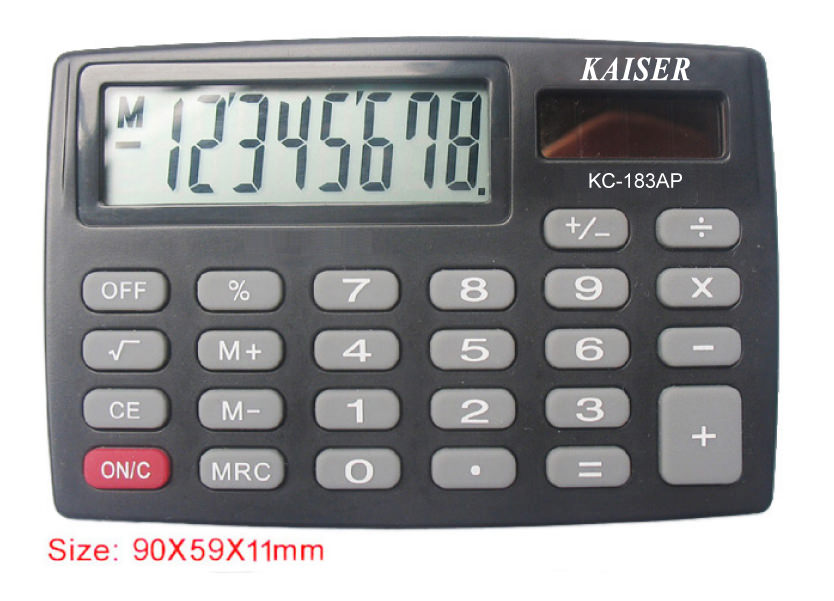 8 digit handy calculator