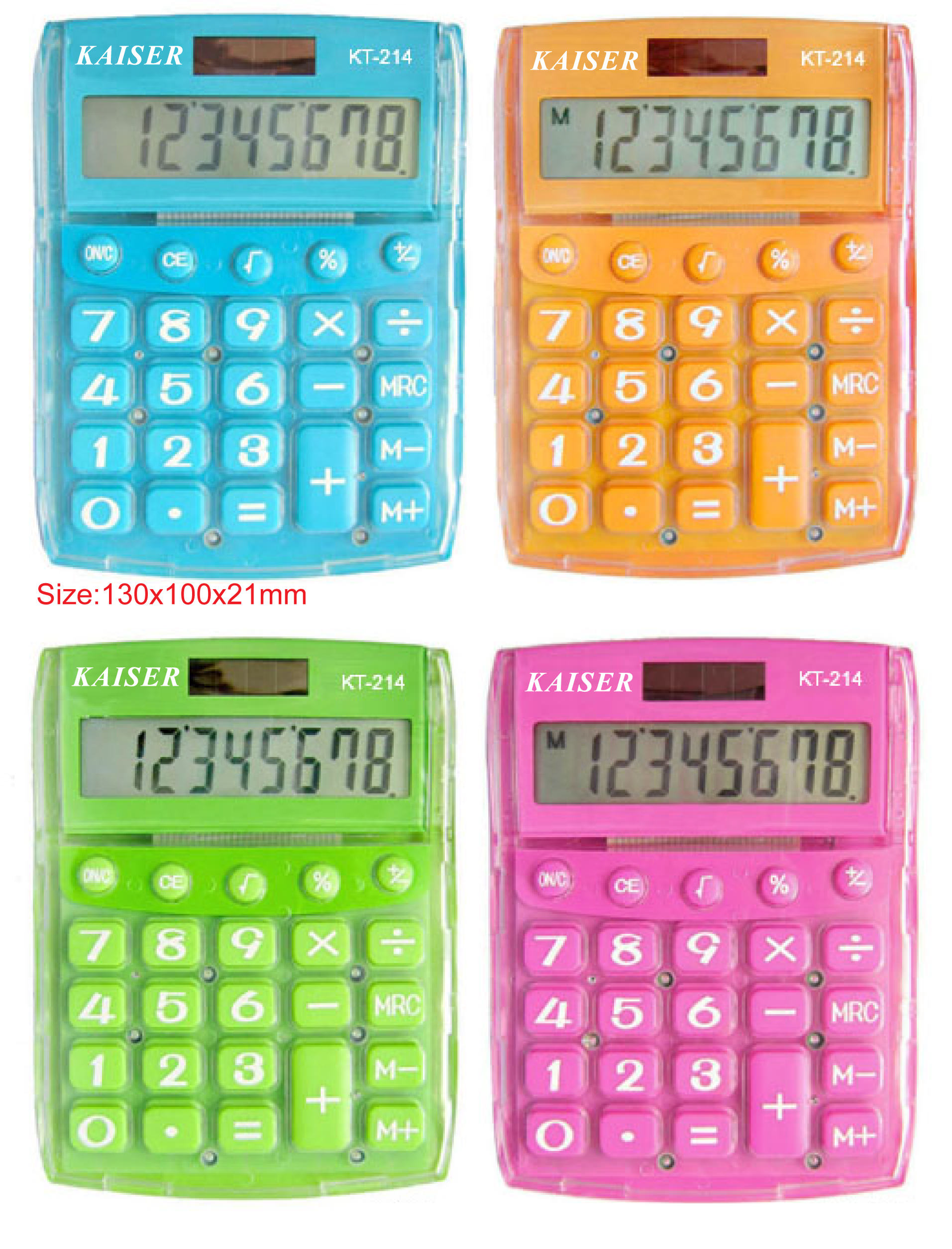 8 digit mid desktop calculator