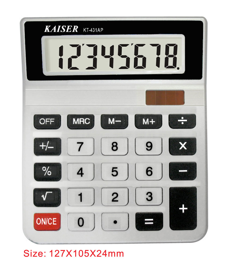 8 digit mid desktop calculator