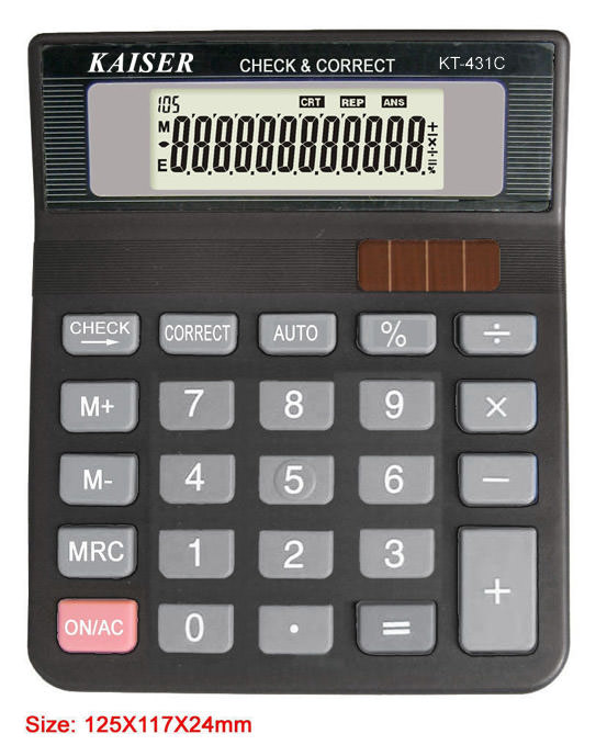 12 digit mid desktop calculator