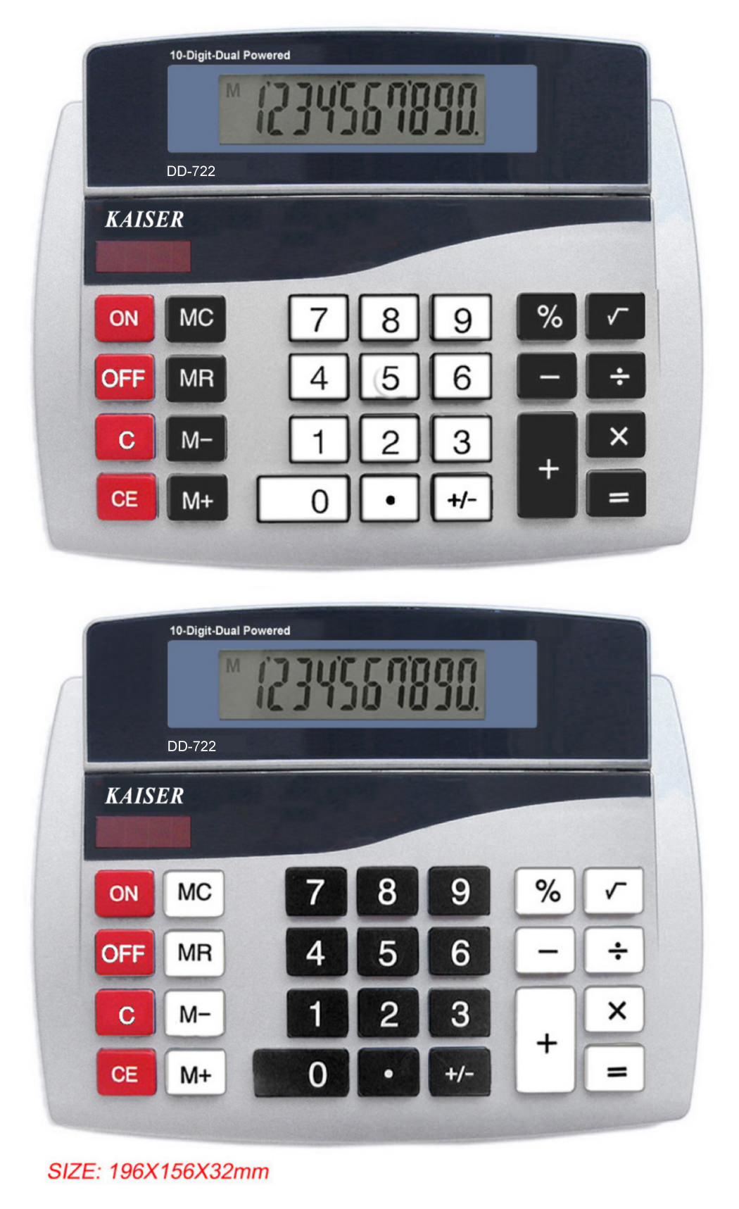 10 digit big desktop calculator