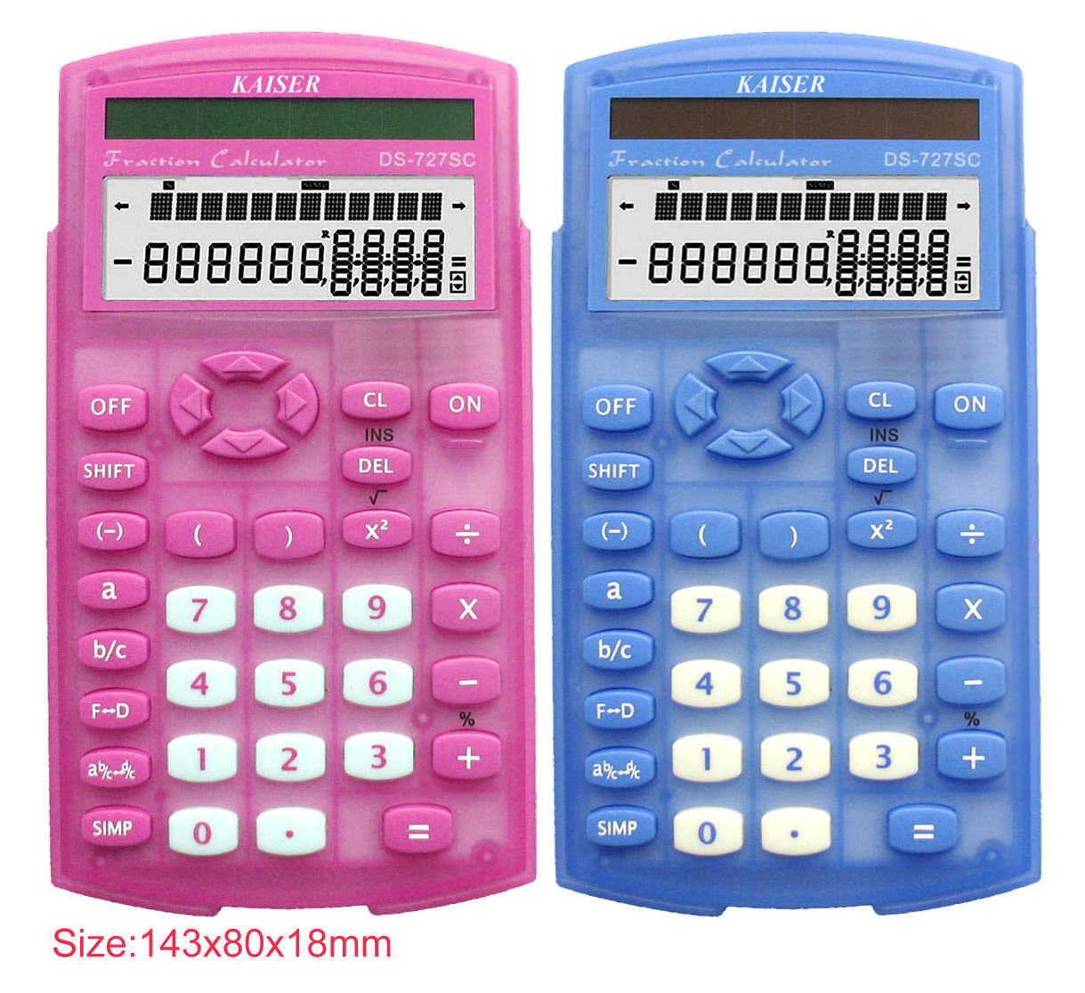  2-line 10 digit scientific calculator