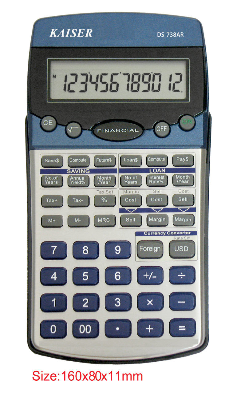 12 digit financial calculator