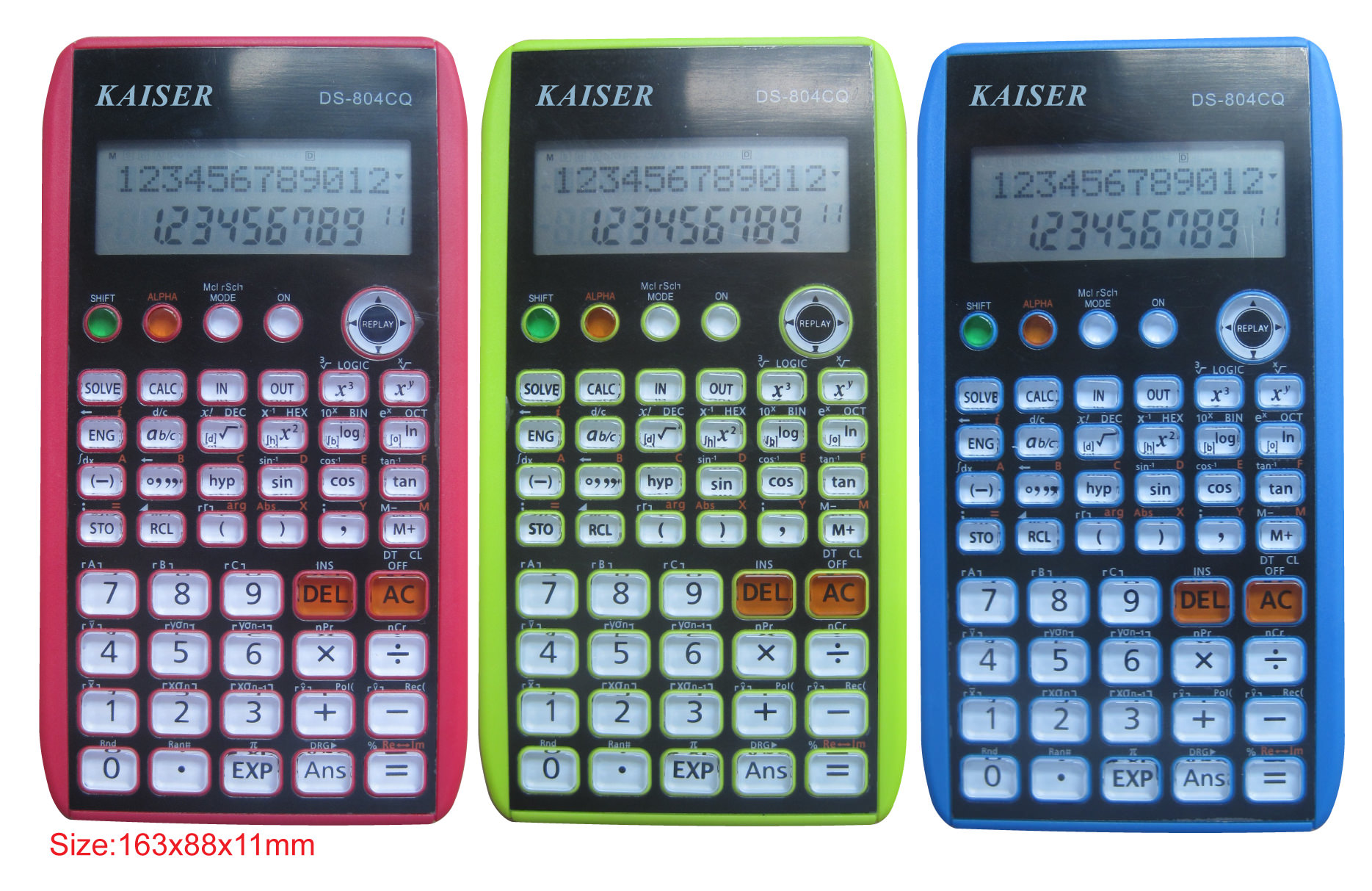 2-line 10+2 digit 283 functions scientific calculator