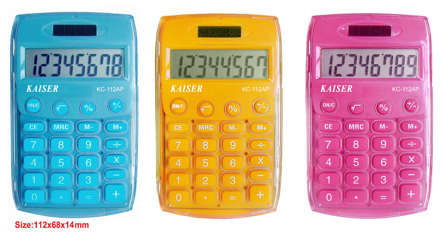 8 digit handy calculator