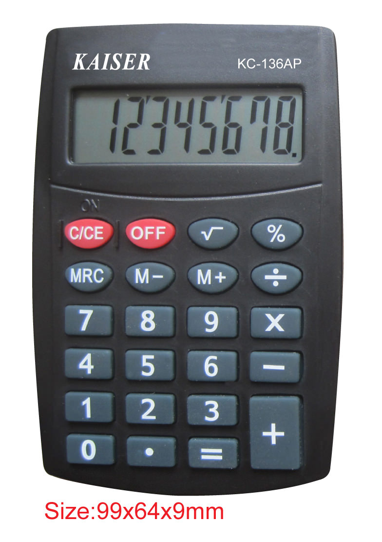 8 digit handy calculator