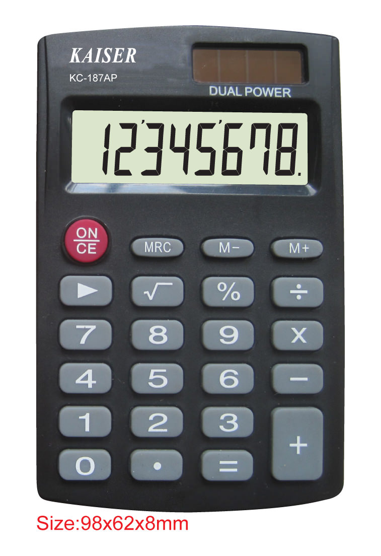 8 digit handy calculator