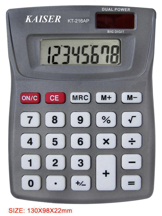 8 digit mid desktop calculator