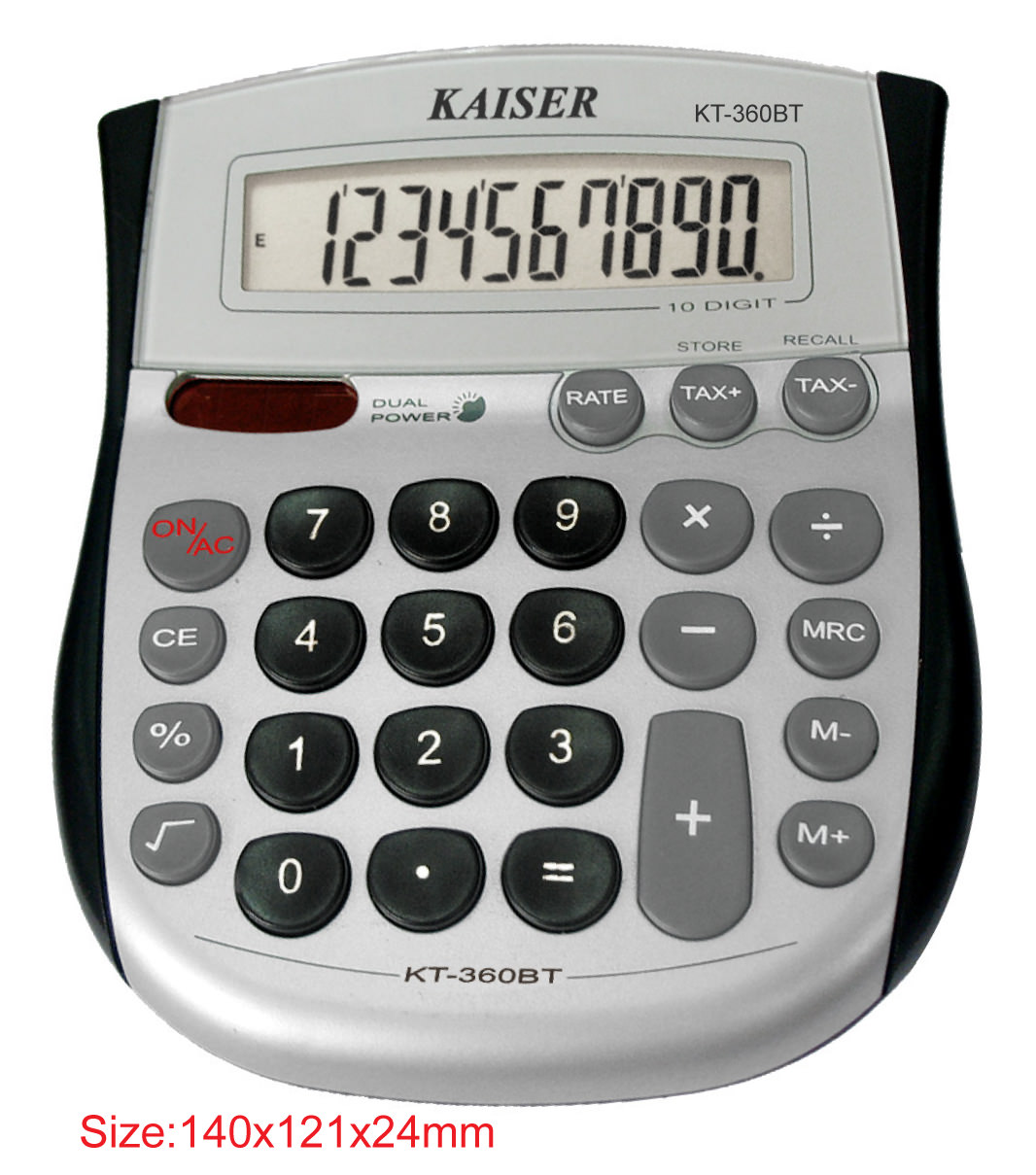 10 digit mid desktop calculator